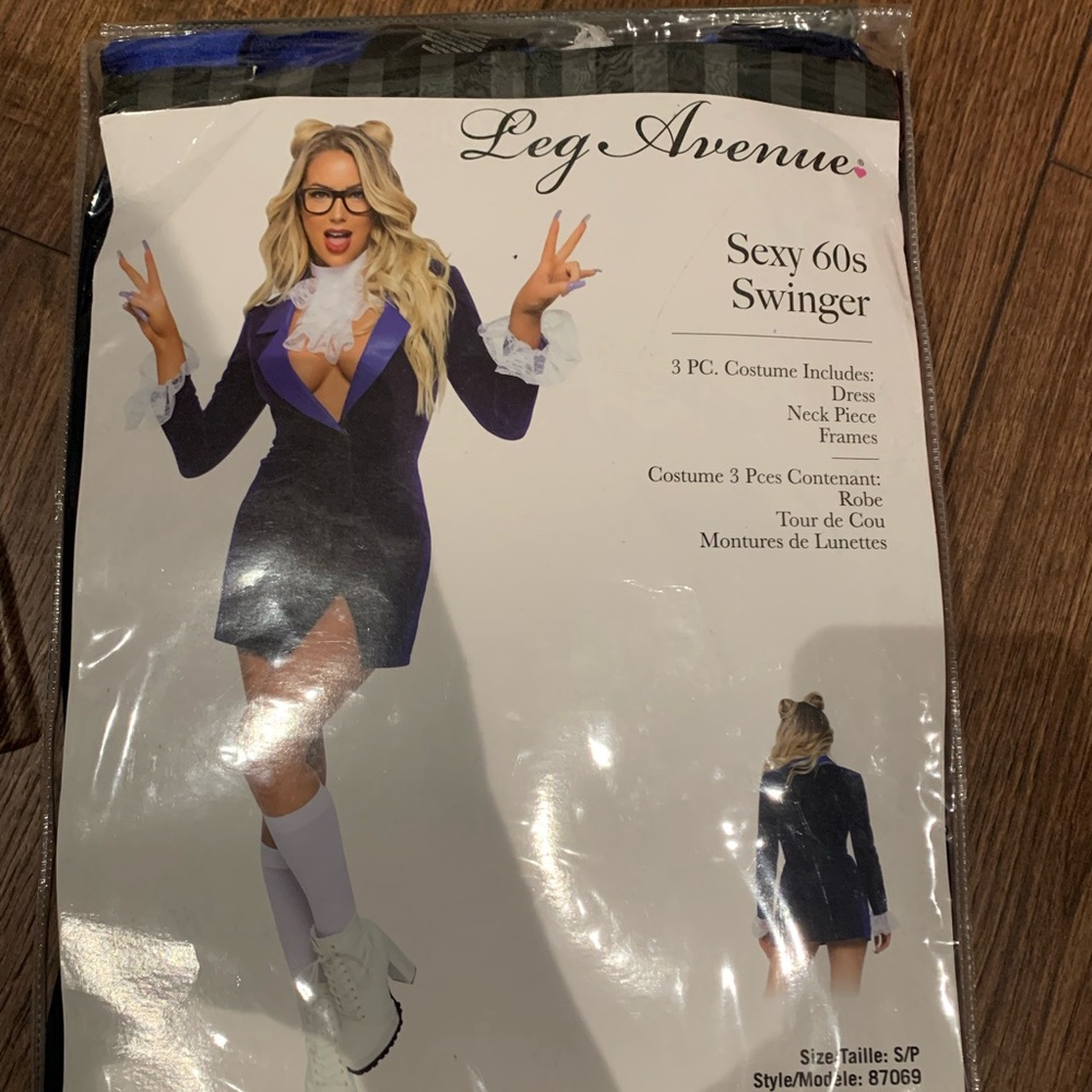 Leg Avenue Blue Sexy Swat Officer Costume